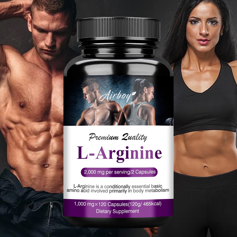 Pre Workout Supplement - Cápsulas de L-Arginina - Apoiam a