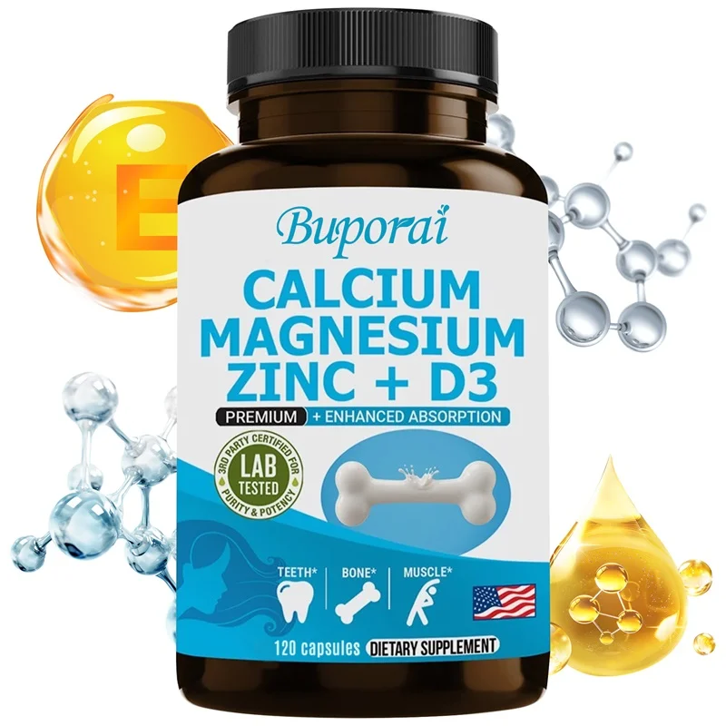 Nutrition Zinc - Suplemento de vitamina D3 de cálcio,