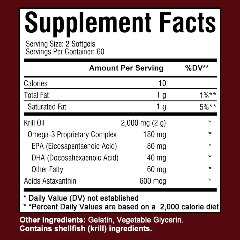 Suplemento de óleo de Krill -  - Krill Oil Supplement avaliação e preço