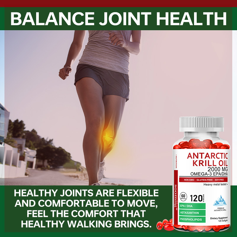 Cápsulas de óleo de krill antá - Krill Oil Supplement avaliação e preço