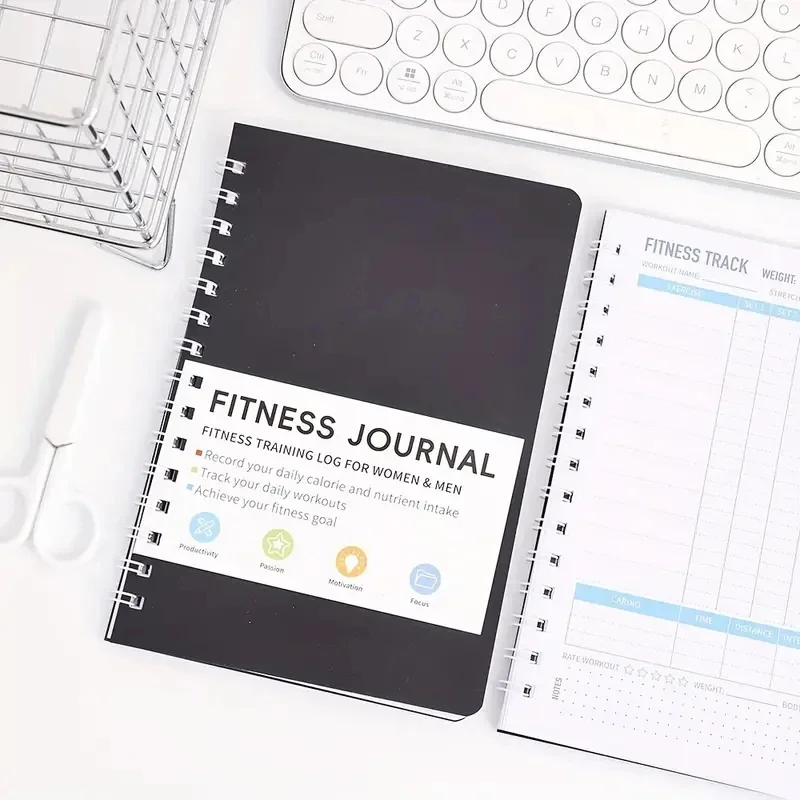 Caderno Espiral para Exercício - Fitness Nutrition Journal avaliação e preço