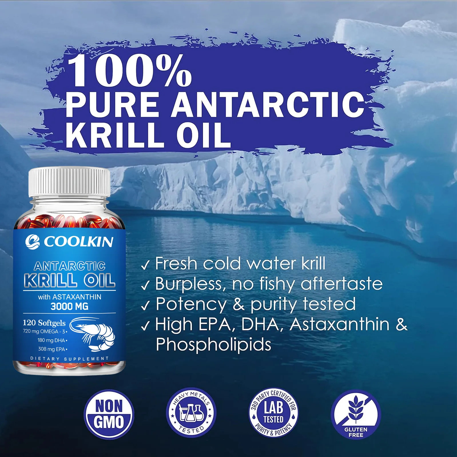 Suplemento de óleo de Krill an - Krill Oil Supplement avaliação e preço