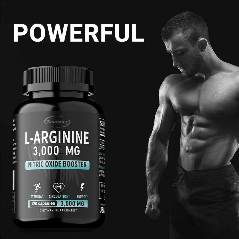 Suplemento de cápsulas L-Argin - Pre Workout Supplement avaliação e preço
