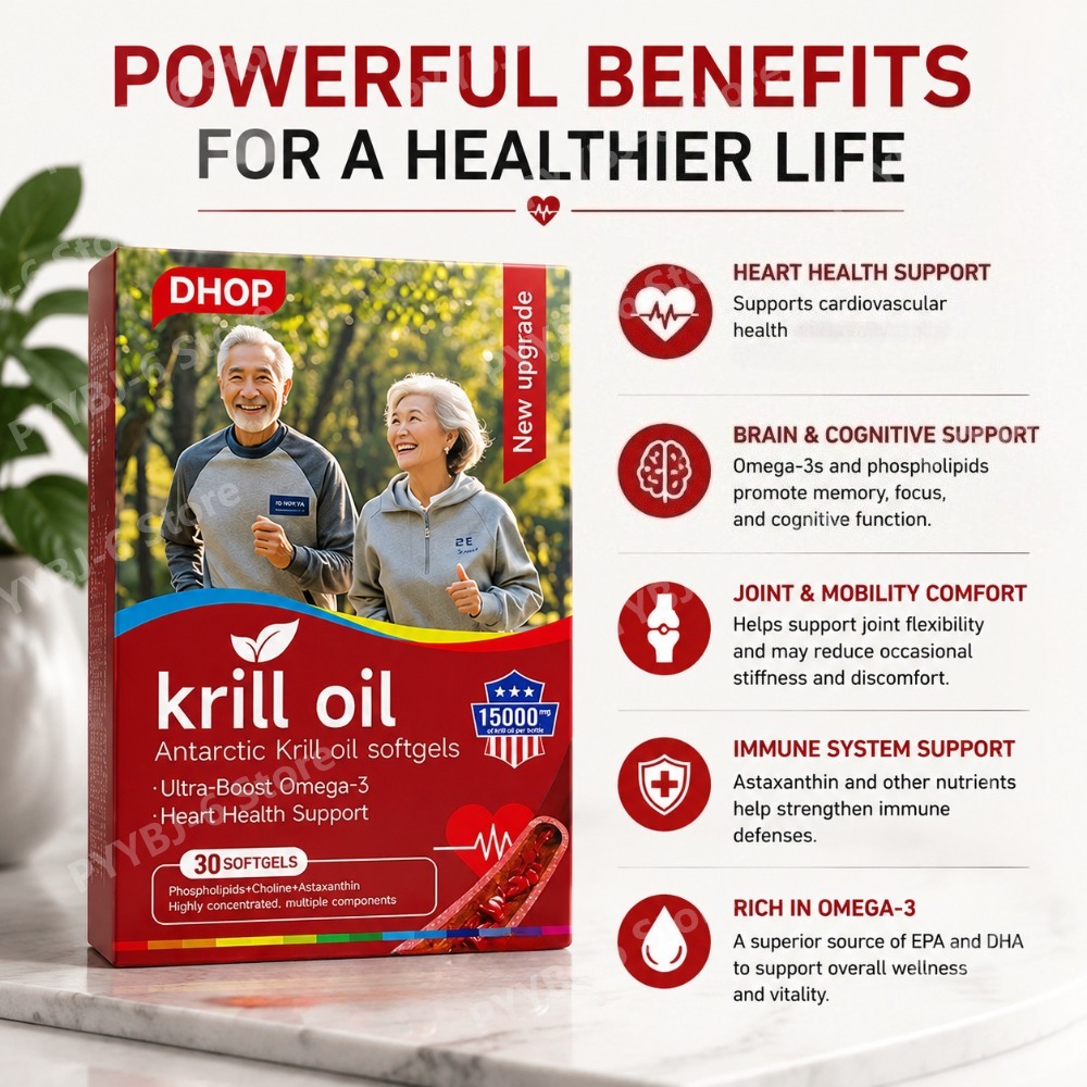 Óleo de Krill Antártico 15000m - Krill Oil Supplement avaliação e preço